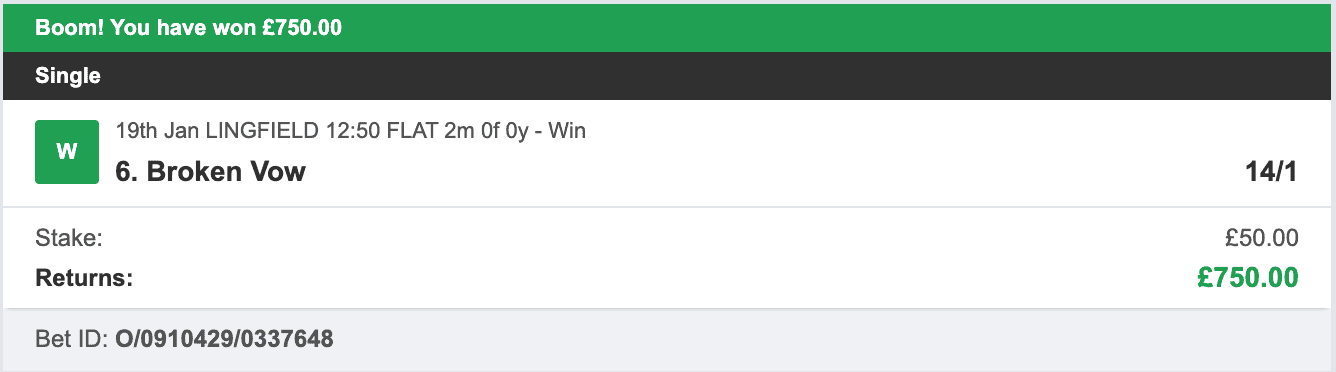 Long Shot Sniper - Winner - 2026-01-16