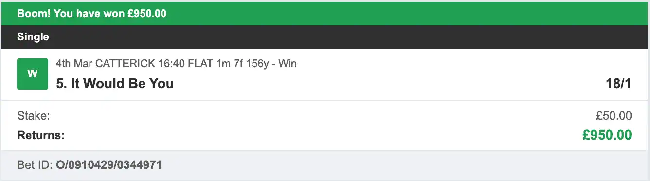 Long Shot Sniper - Winner - 2026-03-04